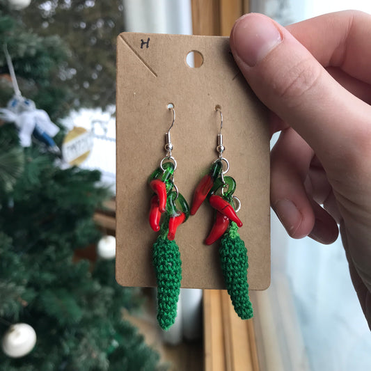 Hot Pepper Earrings