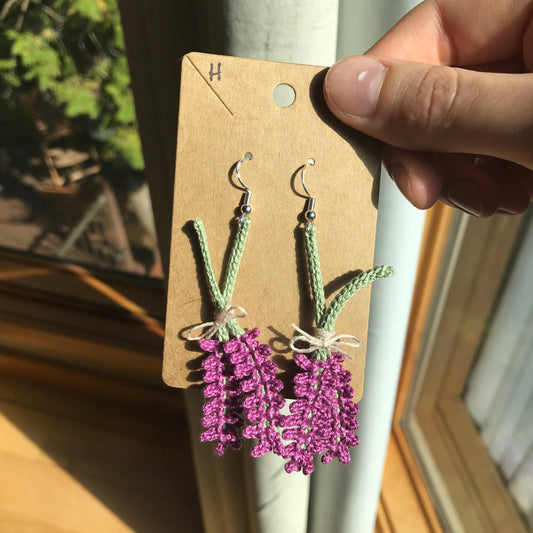 Lavender Earrings