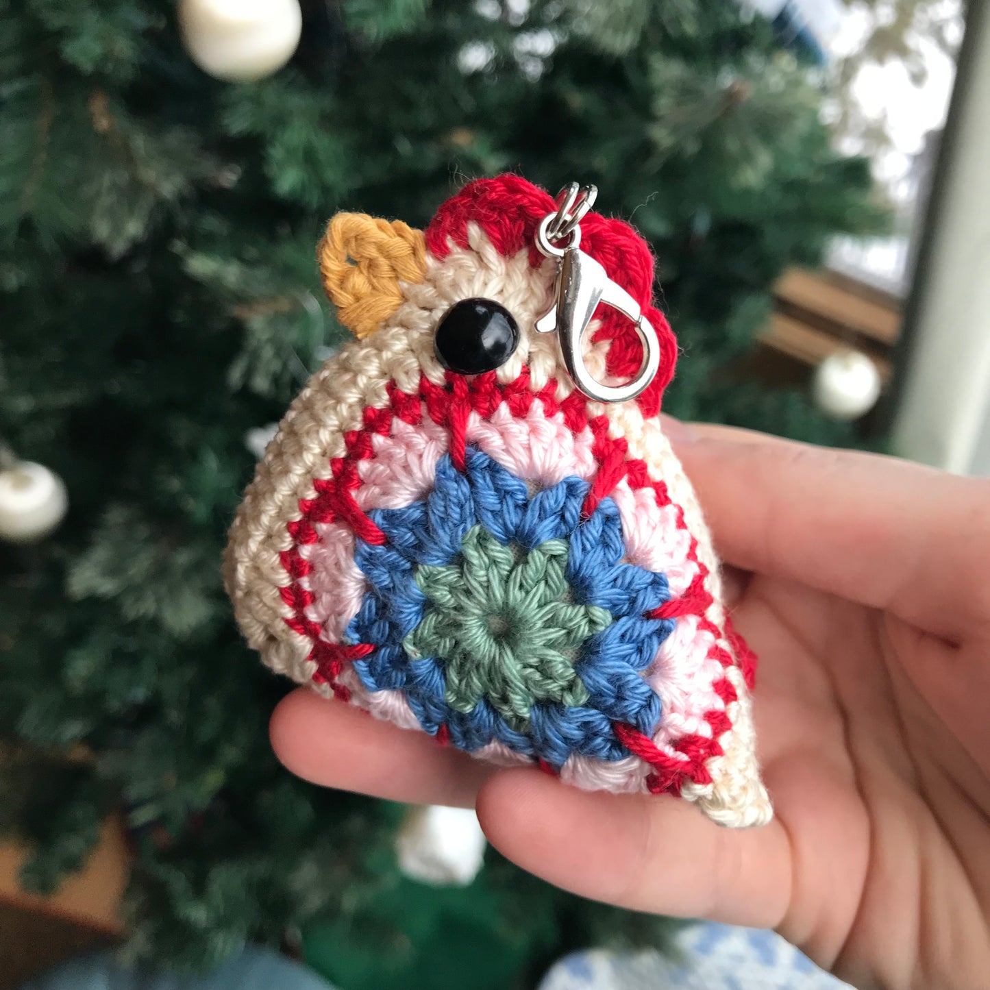 Rose Chicken Charm