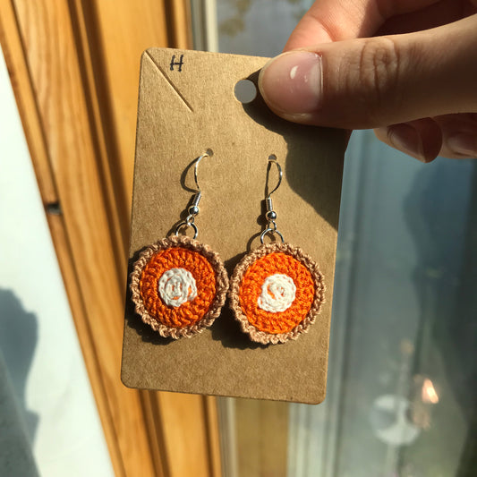 Pie Earrings