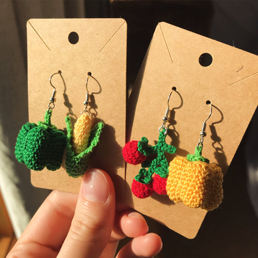 Bell Pepper Earrings