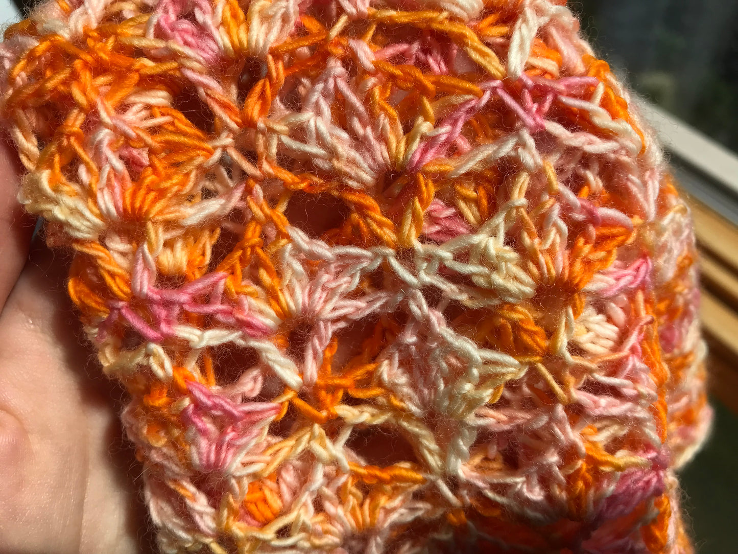 Orange Crush Shawl
