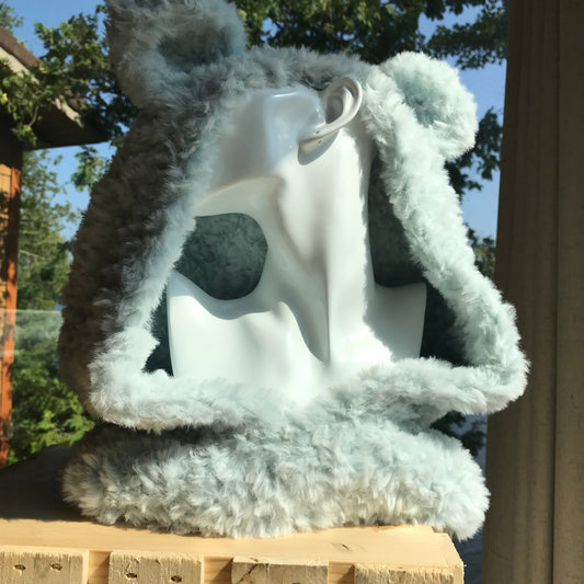Fluffy Bear Hood