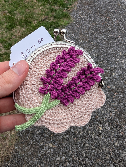 Lavender Coin Purse