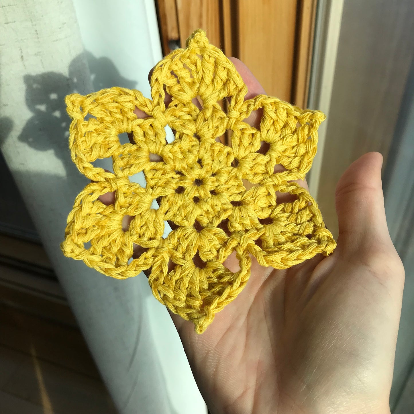 Golden Flower Coaster Set