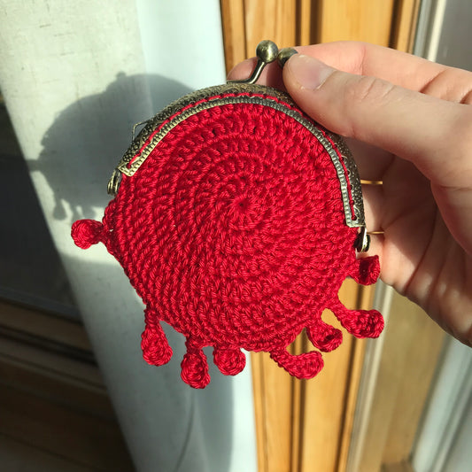 Blood Splatter Coin Purse