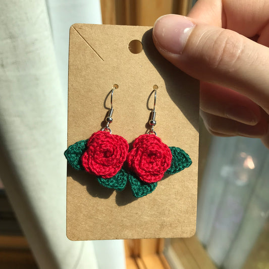 Rose Earrings