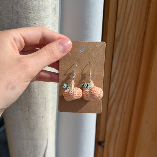 Pumpkin Earrings