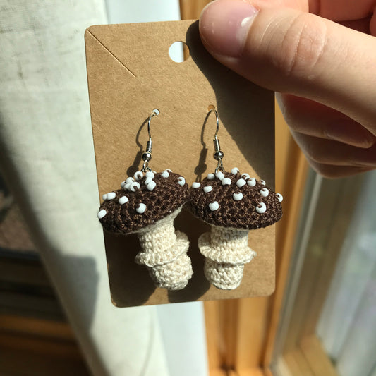 Mushroom Earrings
