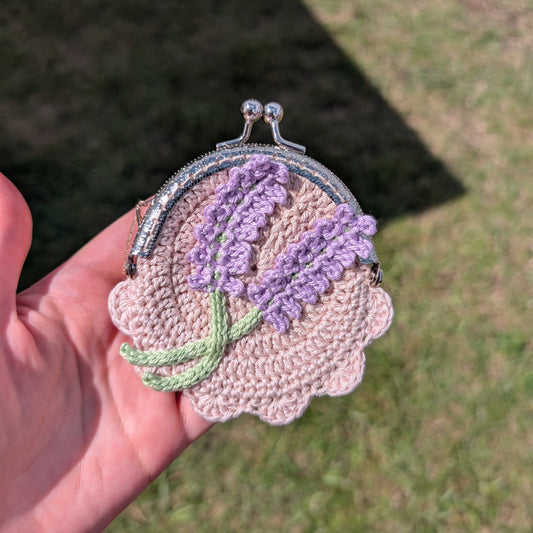 Lavender Coin Purse