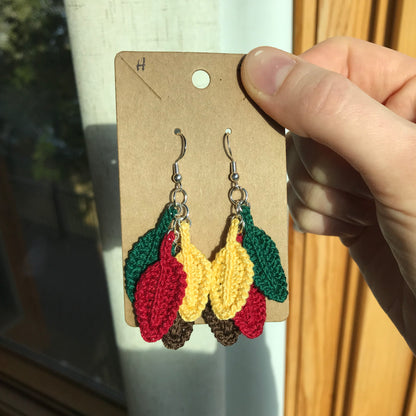 Leaf Cascade Earrings