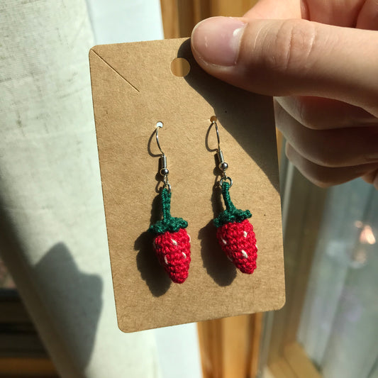 Strawberry Earrings