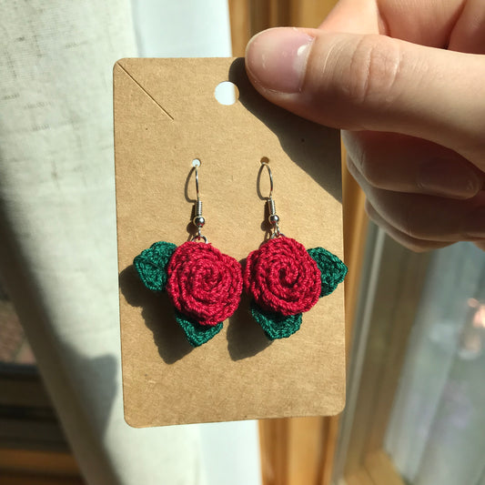 Rose Earrings