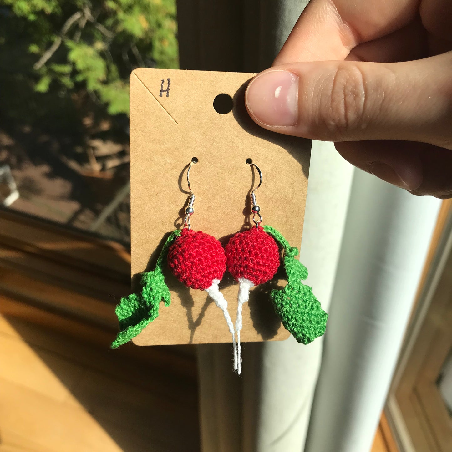 Radish Earrings