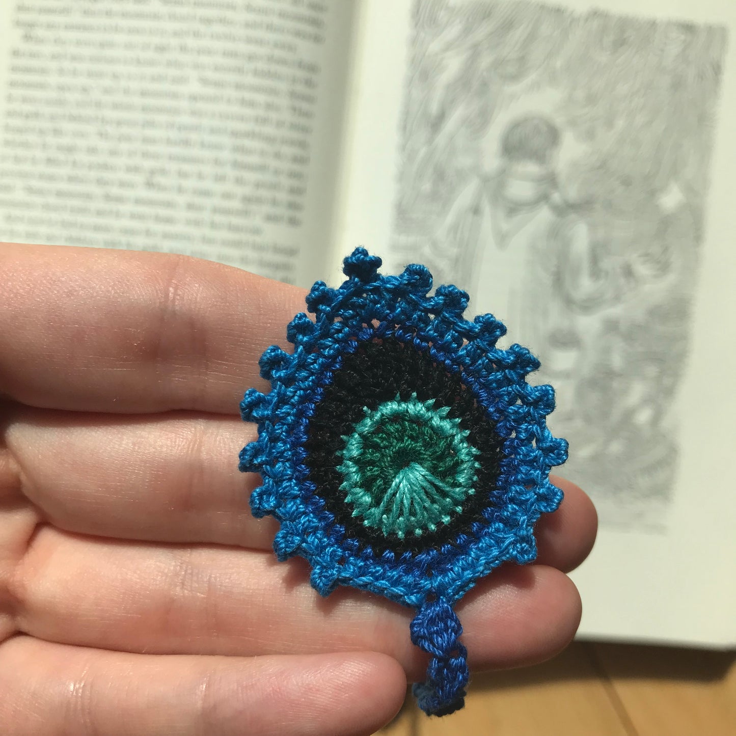Peacock Bookmark