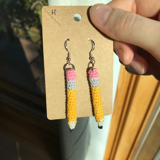 Pencil Earrings