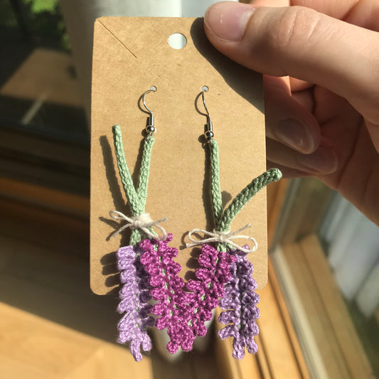 Lavender Earrings