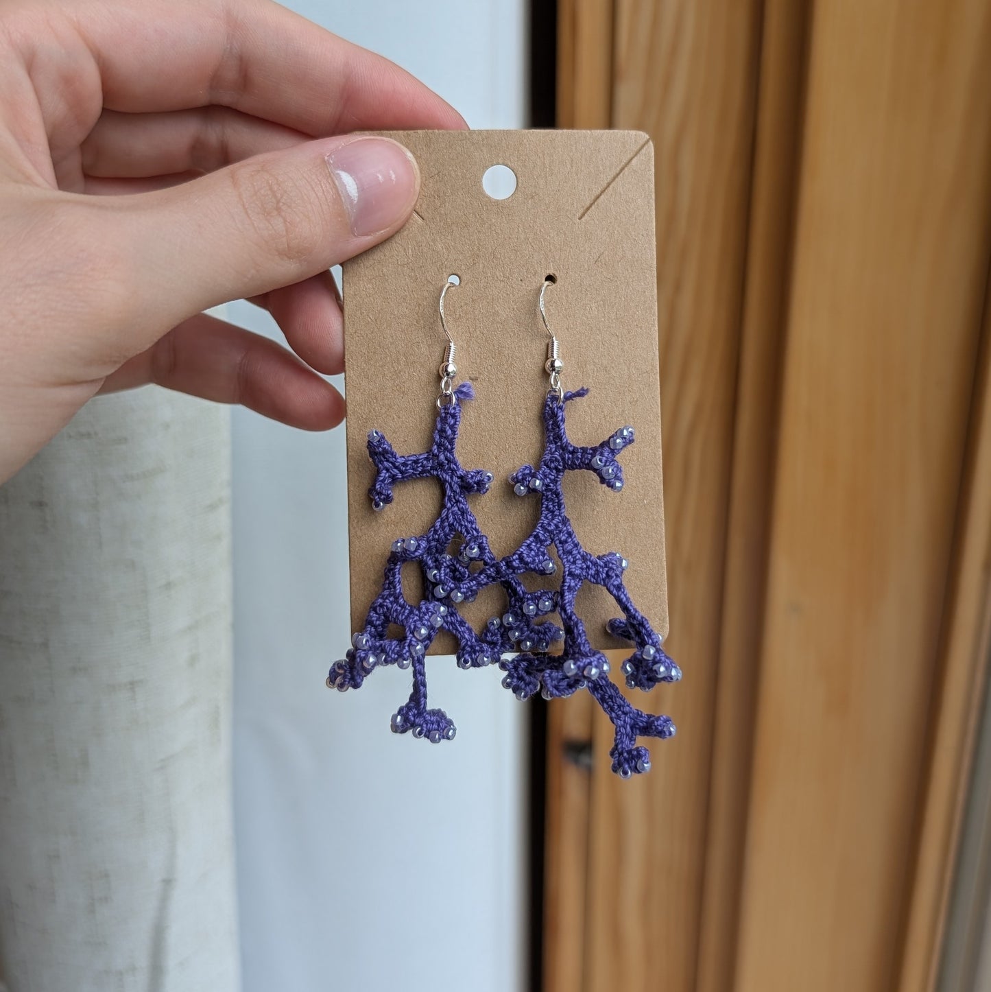 Coral Earrings