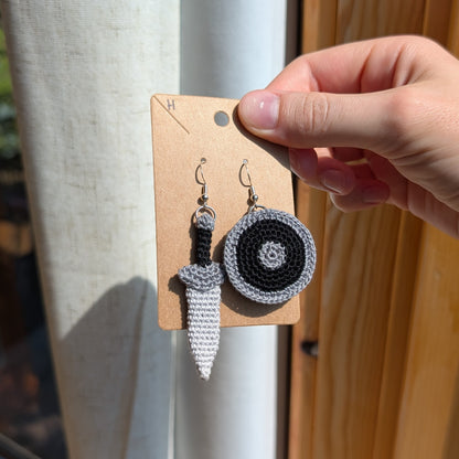 Swords and Shields Earrings