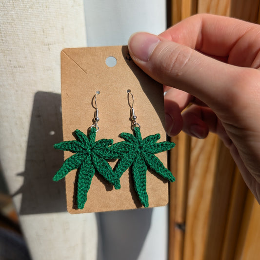Weed Earrings