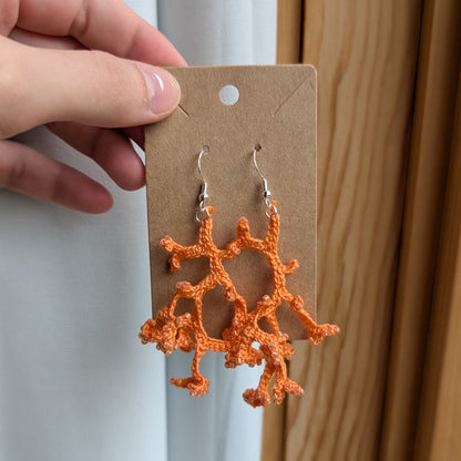 Coral Earrings