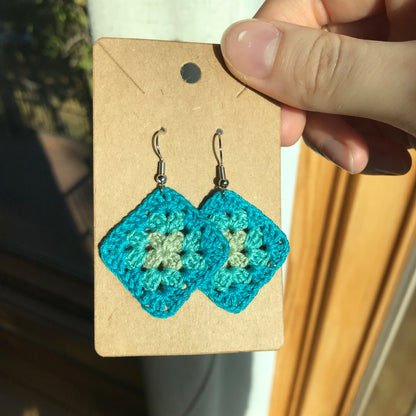 Granny Square Earrings