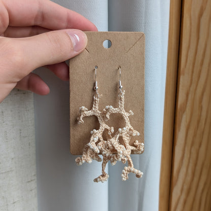 Coral Earrings