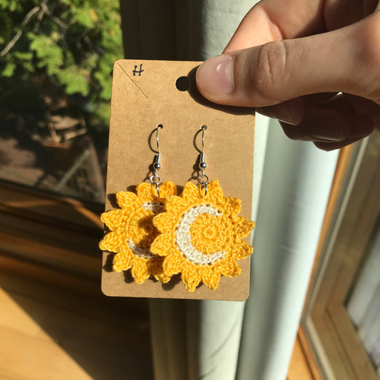 Sun and Moon Earrings