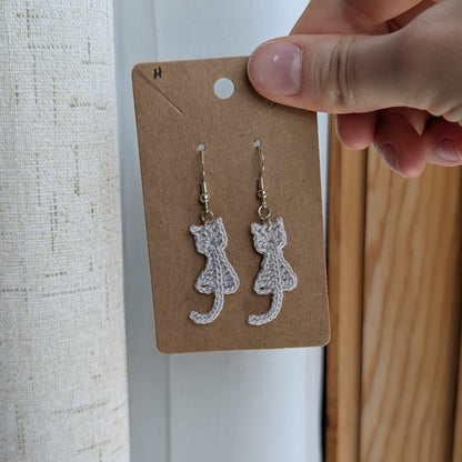 Cat Earrings and Charms