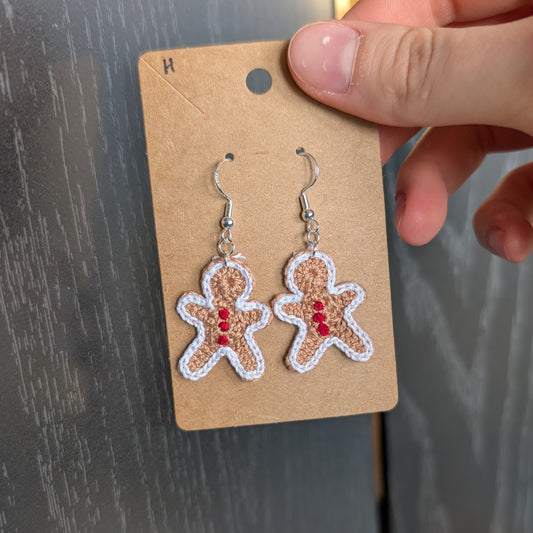 Gingerbread Earrings