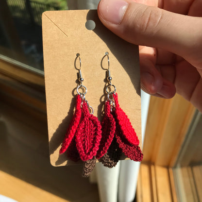 Leaf Cascade Earrings