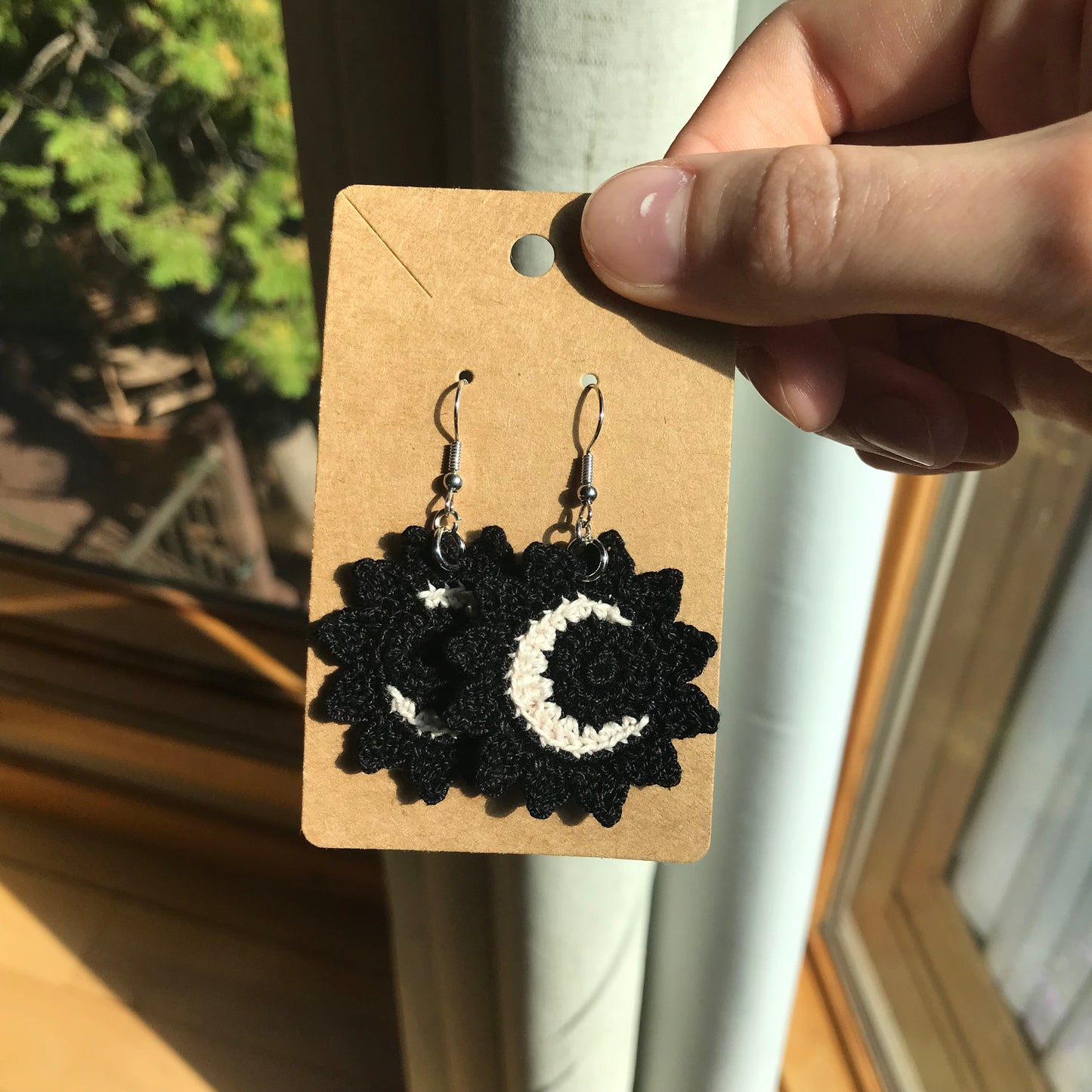 Sun and Moon Earrings