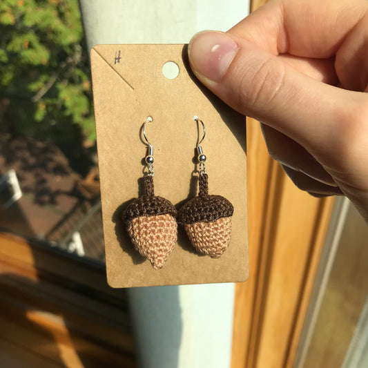 Acorn Earrings