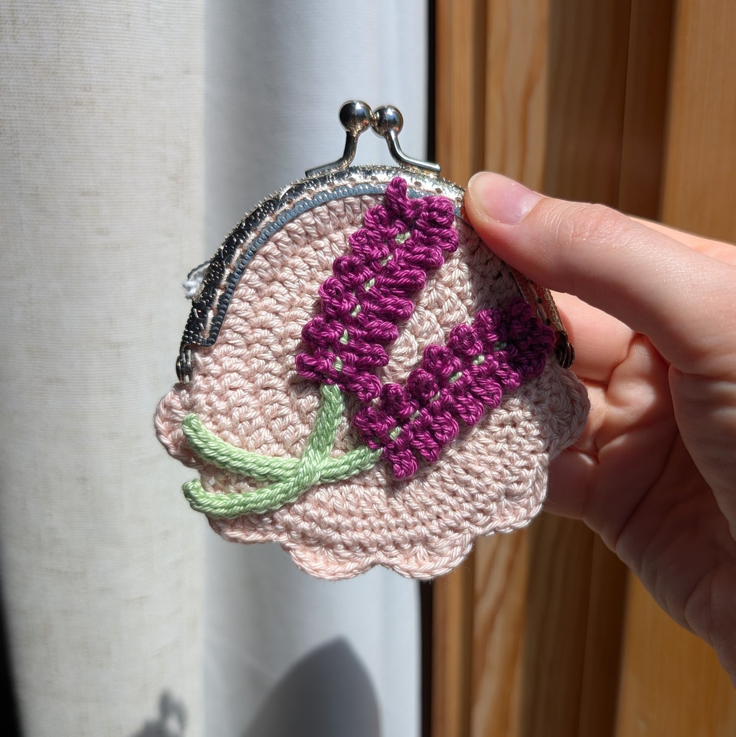 Lavender Coin Purse