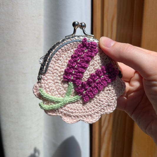 Lavender Coin Purse