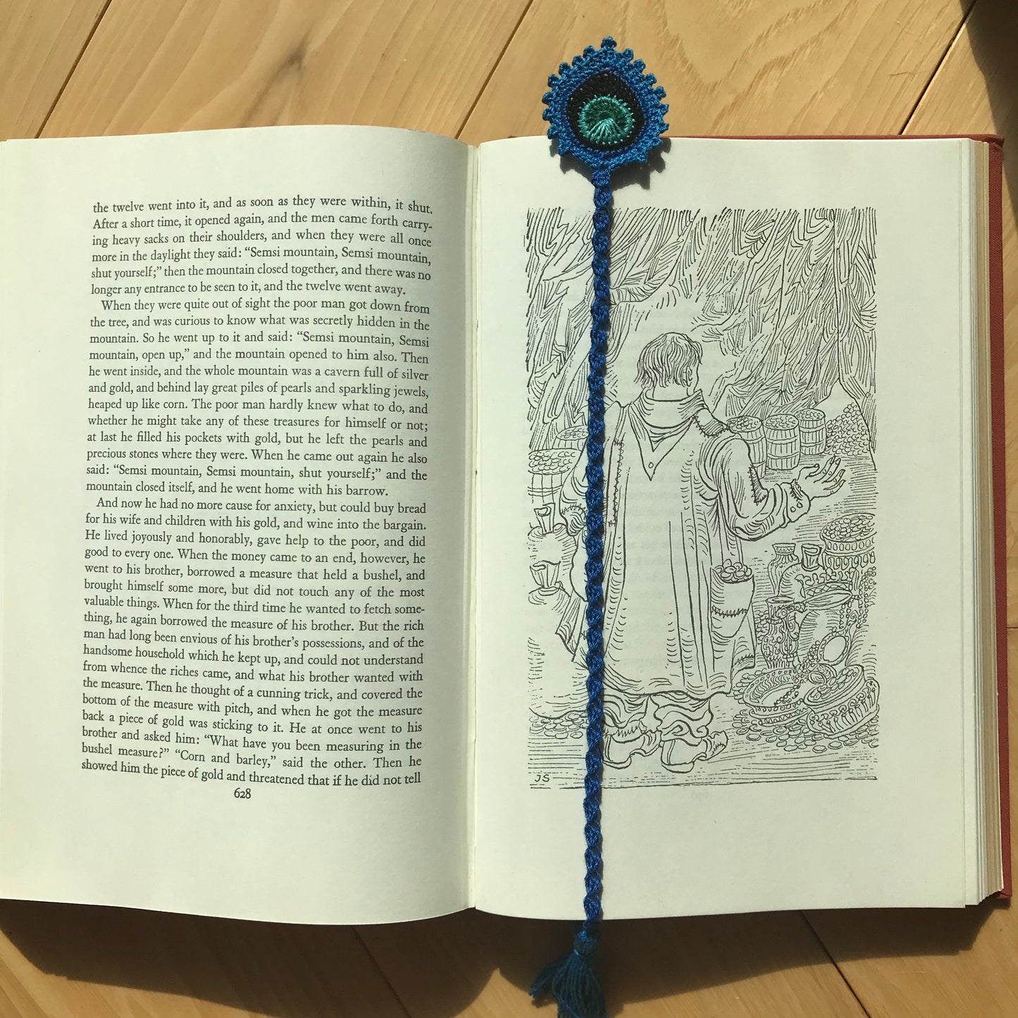 Peacock Bookmark