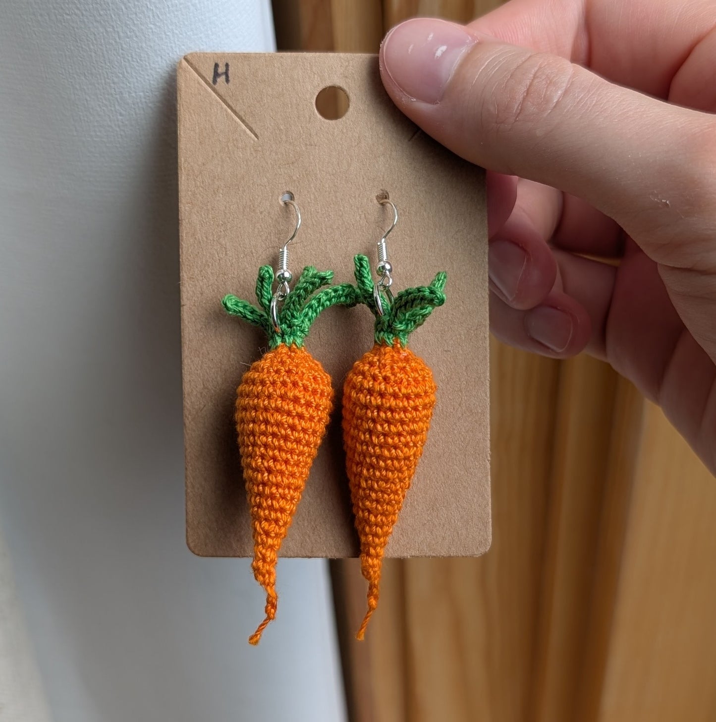 Carrot Earrings