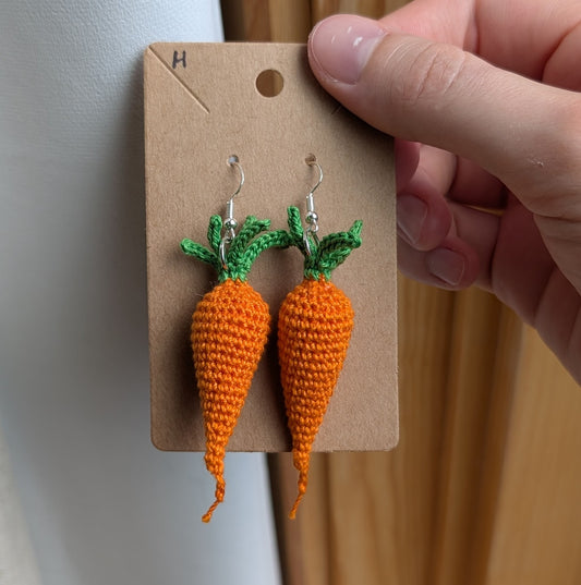 Carrot Earrings