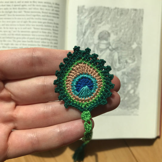 Peacock Bookmark