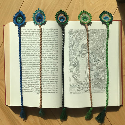 Peacock Bookmark