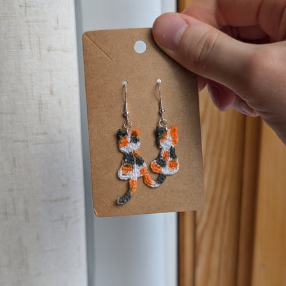 Cat Earrings and Charms