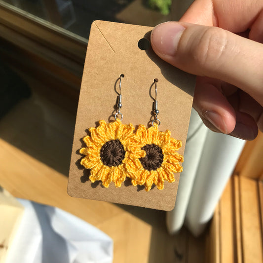 Sunflower/Daisy/Dahlia Earrings