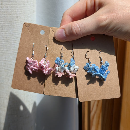 Tiny Flower Cluster Earrings