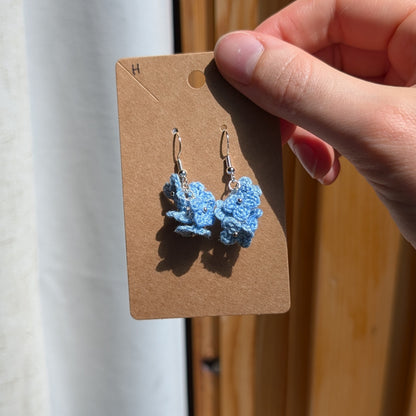 Tiny Flower Cluster Earrings