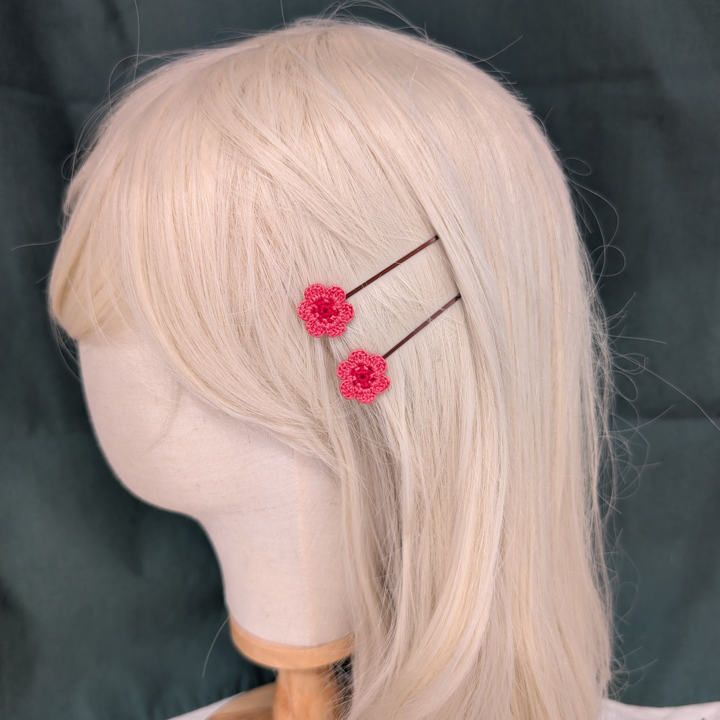 Small Flower Bobby Pins