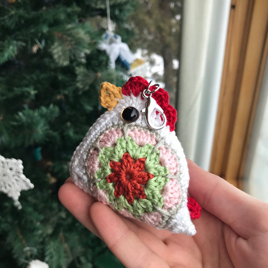 Lavender Chicken Charm