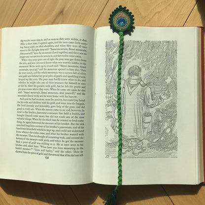 Peacock Bookmark