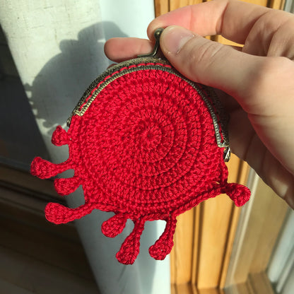 Blood Splatter Coin Purse