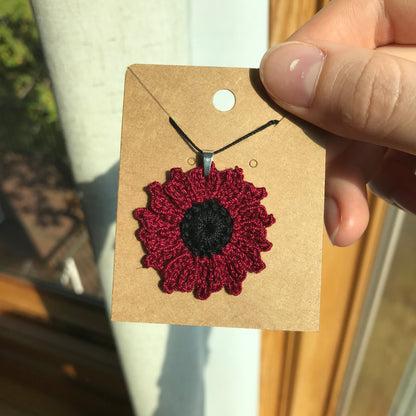 Sunflower/Daisy/Dahlia Pendant