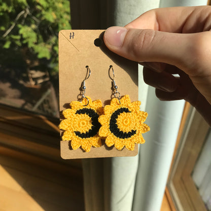 Sun and Moon Earrings